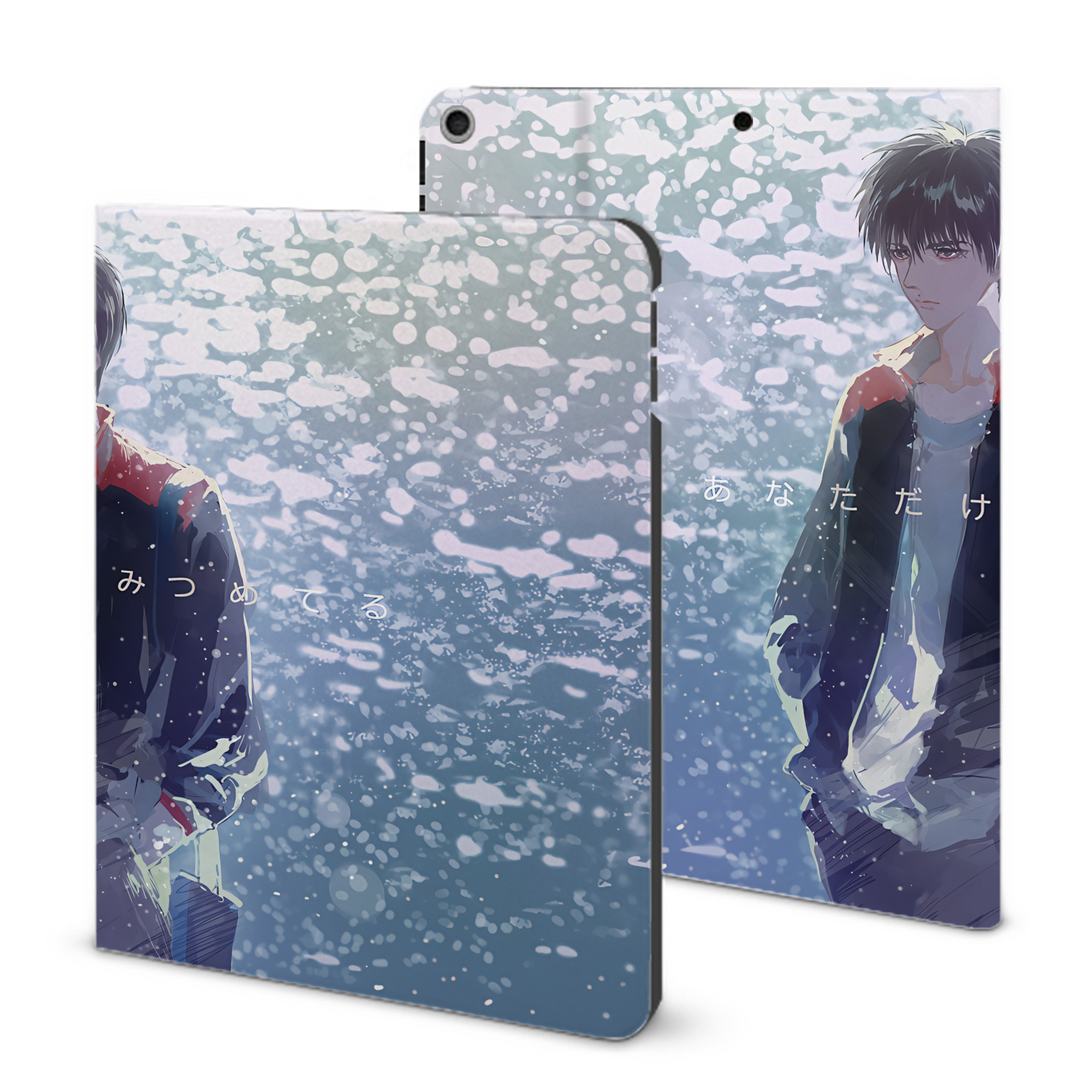 （画像用） SLAM DUNK／スラムダンク IPad ケース ブック型 PUレザー TPU 耐衝撃 軽量 薄型 ペン収納なし 全面保護 IPad 各モデル対応